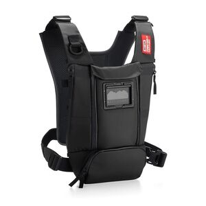West Slope Black PRO-180X Chest Pack Snowboarding